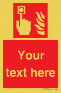 Custom Fire Alarm call point